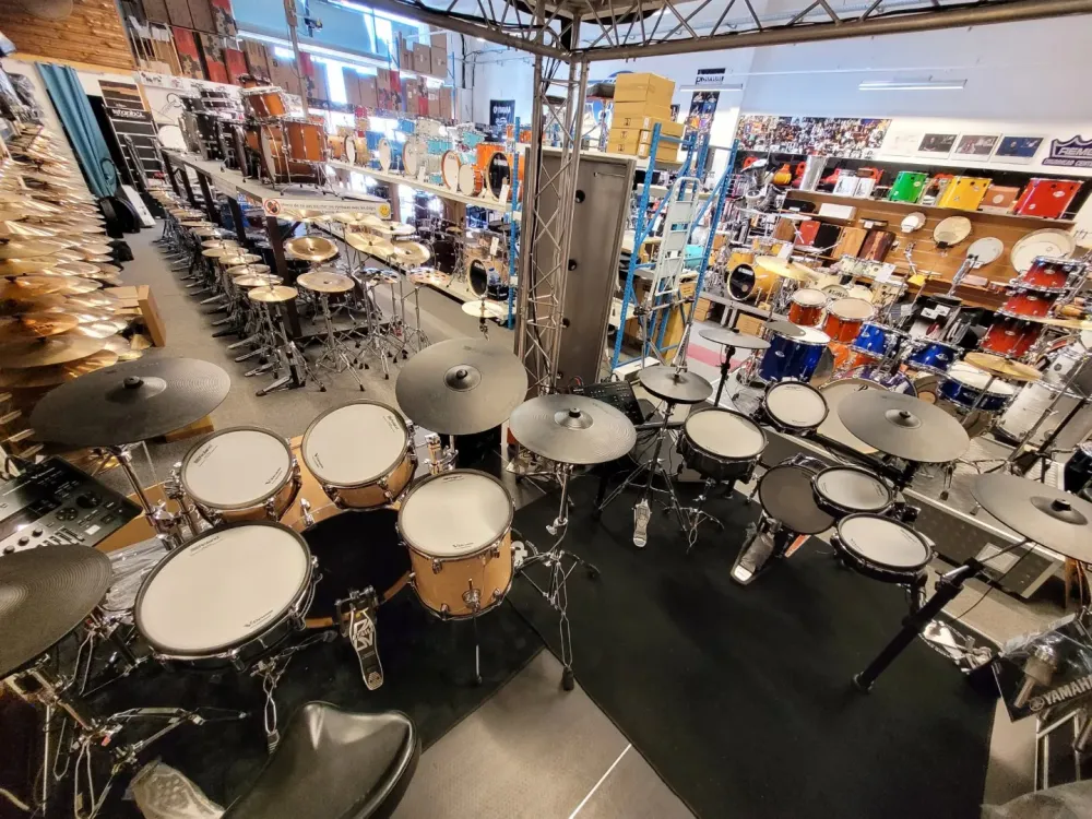 magasin de batterie et percussion